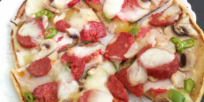 Evde Lezzetli ve Sağlıklı Pizza Tarifi